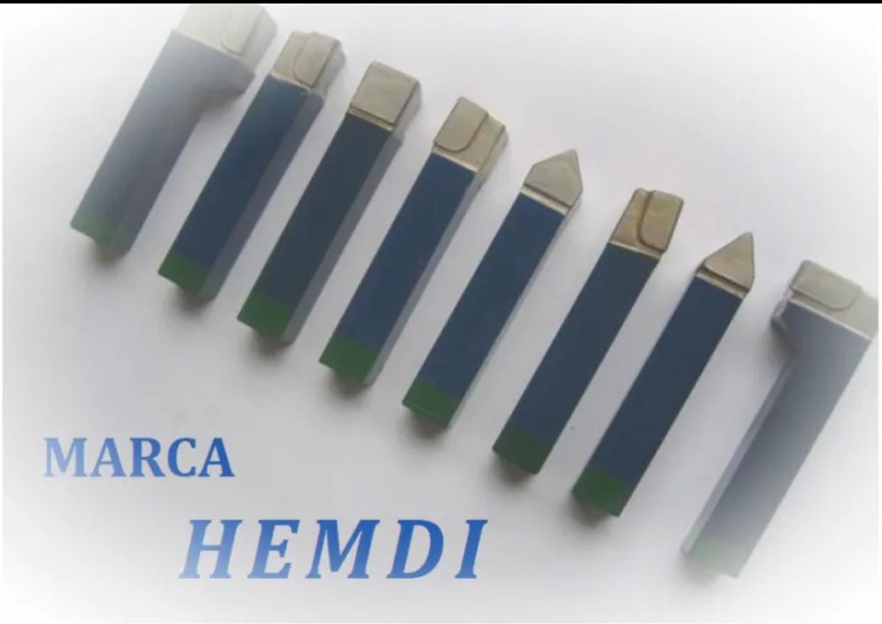 Buriles con pastilla de carburo de tungsteno marca HEMDI en distintos perfiles